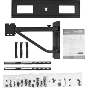 Kanto FMC1 Mounting Arm for TV - Black - 1 Display(s) Supported - 60" Screen Support - 88 lb Load Capacity - 100 x 100, 60