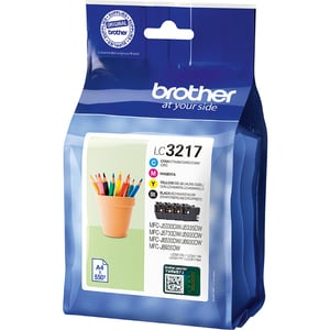 Brother LC312 Original Inkjet Ink Cartridge - Multi-pack - Black, Cyan, Magenta, Yellow Pack - 550 Pages Black, 550 Pages 