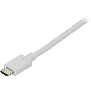 StarTech.com CDP2DPMM6W. Kabellänge: 1,8 m, Anschluss 1: USB Typ-C, Anschluss 2: DisplayPort. Gewicht: 53 g, Breite: 20 mm