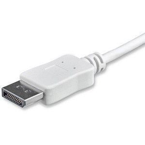 StarTech.com 1 m DisplayPort/Thunderbolt 3 Videokabel - 1 Stück - Cable for Audio-/Video-Gerät, Monitor, Workstation, Proj