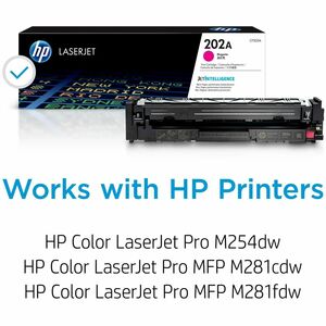 HP 202A Magenta Original LaserJet Toner Cartridge