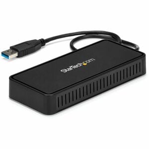 StarTech.com USB auf Dual DisplayPort Mini Dockingstation mit GbE LAN - Portables Dock - USB 3.0 - Für Windows - Dual 4K 6