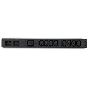 APC by Schneider Electric Automatic Transfer Switch - 1 x IEC 60320 C19, 8 x IEC 60320 C13 - 230 V AC - 20 A