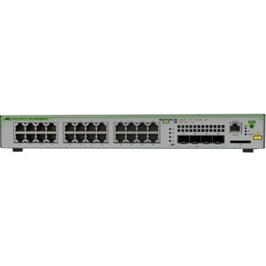 Commutateur de niveau 3 Allied Telesis CentreCOM GS970M GS970M/28PS 24 Ports Gérable - 3 Couche supportée - Modulaire - 4 