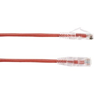 Black Box Slim-Net Cat.6 UTP Patch Network Cable - 3 ft Category 6 Network Cable for Patch Panel, Wallplate, Network Devic
