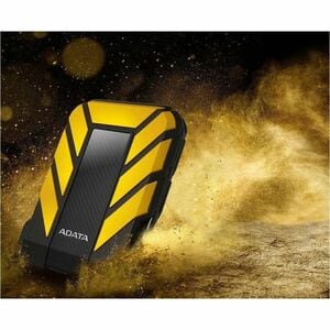 Adata HD710 Pro AHD710P-1TU31-CYL 1 TB Hard Drive - 2.5" External - Yellow - Gaming Console Device Supported - USB 3.2 (Ge