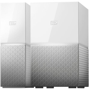 WD My Cloud Home WDBVXC0060HWT-EESN 1 x Total Bays NAS Storage System - 6 TB HDD Desktop - 1 x HDD Installed - 6 TB Instal