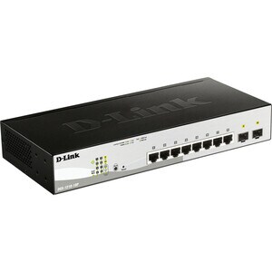Switch Ethernet D-Link DGS-1210 DGS-1210-10MP 8 Porte Gestibile - Gigabit Ethernet - 1000Base-T, 1000Base-X - 3 Layer supp