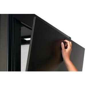 APC by Schneider Electric NetShelter SX 45U Rack Cabinet - 482.60 mm Rack Width - Black - 1022 kg Dynamic/Rolling Weight C