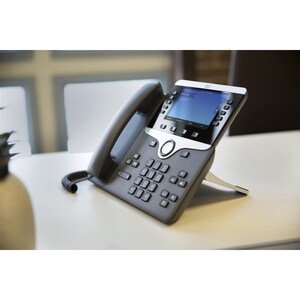 Cisco 8841 IP Phone - Corded - Wall Mountable, Desktop - Charcoal Grey - 5 x Total Line - VoIP - Unified Communications Ma