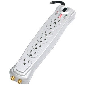 APC by Schneider Electric P7V Surge Suppressor/Protector - 7 x NEMA 5-15R - 480 J - 120 V AC - Input120 V AC Output - 10 k