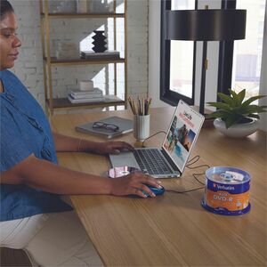 Verbatim AZO DVD-R 4.7GB 16X with Branded Surface - 50pk Spindle - 2 Hour Maximum Recording Time