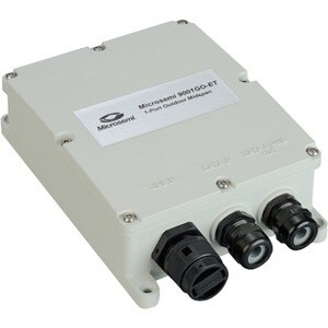 Microchip PD-9001GO-ET PoE Midspan - Single-port, Outdoor IP67 PoE Midspan, IEEE 802.3at-Compliant, Extended Temperature R