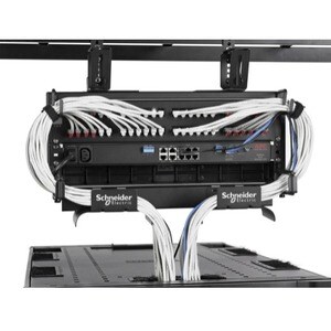 APC by Schneider Electric 4U Montável sobre rack para Rede, Sistema de fluxo de ar - 482.60 mm Rack Width - Preto - Compat