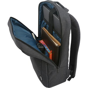 Lenovo B210 Carrying Case (Backpack) for 15.6" Notebook - Black - Water Resistant Interior - Polyester Body - Shoulder Str
