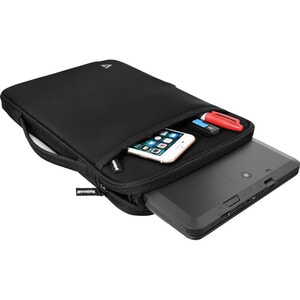 V7 CSE12HS-BLK-9E Carrying Case (Sleeve) for 30.5 cm (12") to 31 cm (12.2") Notebook - Black - Neoprene Exterior Material 