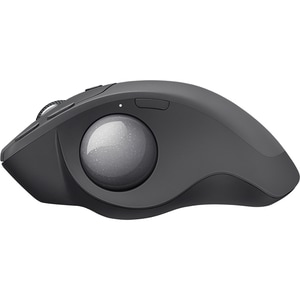 Logitech MX ERGO Mouse - Bluetooth/Radio Frequency - USB - Optical - 8 Button(s) - Wireless - 440 dpi - Trackball - Right-