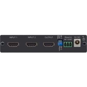 Kramer VS-211H2 Audio/Video Switchbox - Cable - 3840 × 2160 - 4K - 2 Input Device - 1 Display - Blu-ray Disc Player, Proje