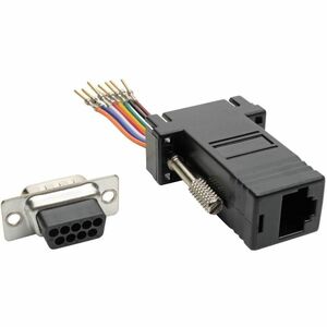 Tripp Lite series P440-89FM DB9 to RJ45 Modular Serial Adapter (M/F) - 1 x 9-pin DB-9 Serial Male - 1 x RJ-45 Network Fema