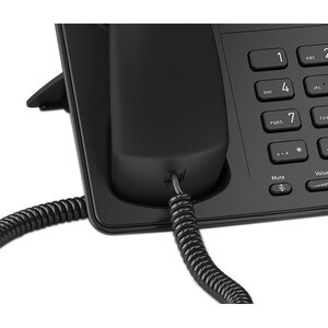 Snom D712 IP-Telefon - Schnurgebunden - Desktop - Schwarz - 4 x Gesamtleitung - VoIP - Anruferkennung - Freisprecheinricht
