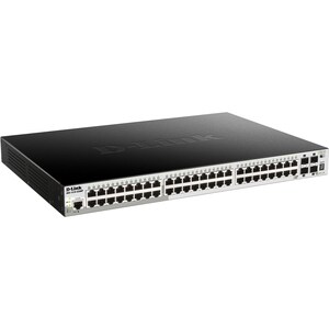D-Link DGS-1510 DGS-1510-52X 48 Ports Manageable Ethernet Switch - 2 Layer Supported - Modular - Twisted Pair, Optical Fiber