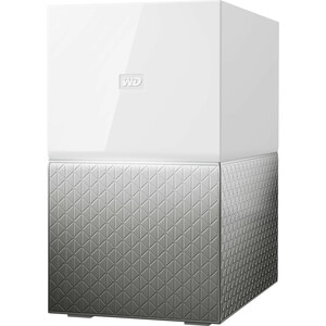 Sistema de almacenamiento NAS WD My Cloud Home Duo WDBMUT0060JWT-EESN - 2 x Total de compartimientos - 6 TB HDD De Escrito