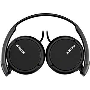 Sony MDR-ZX110/B Wired Over-the-head Binaural Stereo Headphone - Black - Supra-aural - 24 Ohm - 12 Hz to 22 kHz - 1.20 m C