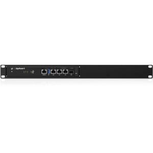 Ubiquiti ER-4 Router - 3 Ports - 3 RJ-45 Port(s) - Management Port - 1 SFP (mini-GBIC) Slots - 1 GB - Gigabit Ethernet - 1