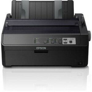 Epson FX-890II 9-pin Dot Matrix Printer - Monochrome - Energy Star - 738 cps Mono - 215.90 mm, 165.10 mm, 241.30 mm Width 
