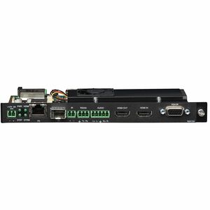 AMX JPEG 2000 4K60 4:4:4 UHD Video Over IP Encoder Card with PoE, KVM, AES-67 - Functions: Video Encoding, Video Decoding,