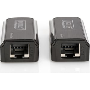 Digitus DS-55203 Video Extender Transmitter/Receiver - Wired - 1 Input Device - 1 Output Device - 50 m Range - 2 x Network