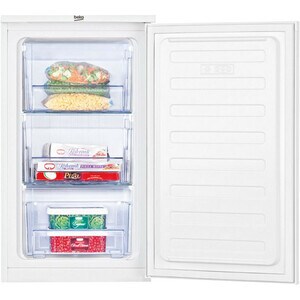 Freezer Beko FS166020 65 L Upright - Installazione libera - Bianco - Reversibile - 3 x Cassetto/i freezer - 65 L Capacità 