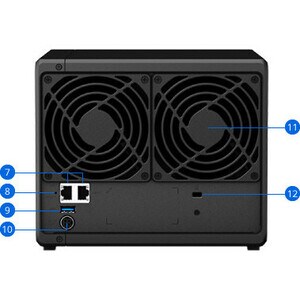 Synology DiskStation DS418. Tipo: NAS. Tipo de chassis: Mini Tower. Classe do dispositivo: Home & Home Office. Família de 
