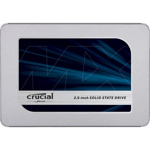 SSD Crucial MX500 - 2.5" Interne - 2 To - SATA (SATA/600) - 560 Mo/s Taux de transfer maximale en lecture - 256 bits Norme