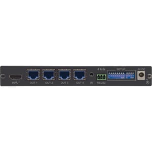 Kramer MegaTOOLS VM-4HDT Video Extender Transmitter - Wired - 1 Input Device - 70 m Range - 4 x Network (RJ-45) - 1 x HDMI