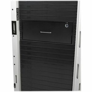 Eaton Tripp Lite Series SmartRack 4U Locking Rack-Mount Storage Drawer - 19? 4U Wide Rack-mountable - Black Powder Coat - 