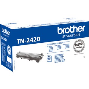 Brother TN-2420 Original High Yield Laser Toner Cartridge - Black - 1 Pack - 3000 Pages