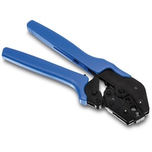 TRENDnet Coaxial Ratchet Crimp Tool, Designed for Crimping RG58/59/62/6 Coaxial Cables, Heavy Duty Carbon Steel, TC-CCT - 