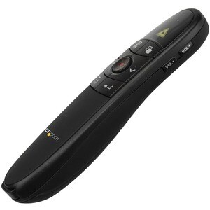 StarTech.com Wireless Presentation Remote with Red Laser Pointer - 90 ft. - PowerPoint Presentation Clicker for Mac & Wind