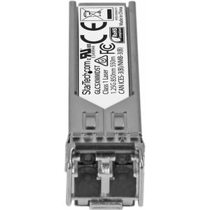 StarTech.com Cisco GLC-SX-MMD Compatible SFP Transceiver Module - 1000BASE-SX - For Data Networking, Optical Network - 1 x