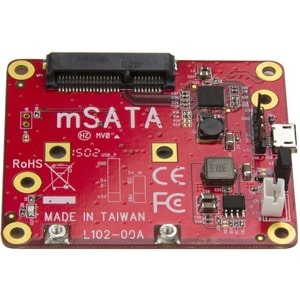 StarTech.com USB to mSATA Converter for Raspberry Pi and Development Boards