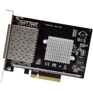 StarTech.com Quad-Port SFP+ Server Network Card - PCI Express - Intel XL710 Chip - PCI Express x8 - 2.50 GB/s Data Transfe