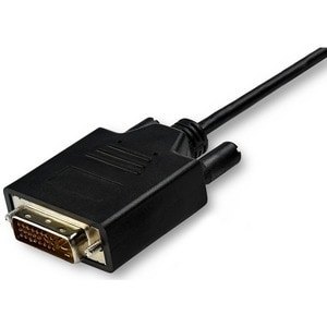 StarTech.com 10ft (3m) USB C to DVI Cable - 1080p USB Type-C to DVI-Digital Video Display Adapter Monitor Cable - Works w/