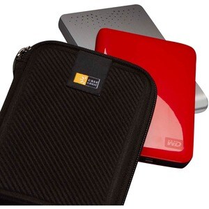 Case Logic Portable Hard Drive Case - EVA Foam - Black