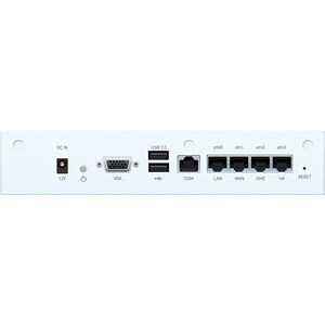 Sophos SG 105 Network Security/Firewall Appliance - 4 Port - 1000Base-T - Gigabit Ethernet - 4 x RJ-45 - 1U - Desktop, Rac