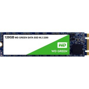 Western Digital Green WDS120G2G0B 120 GB Solid State Drive - M.2 2280 Internal - SATA (SATA/600) - Desktop PC, All-in-One 