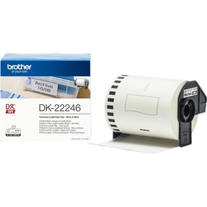 Etiqueta multipropósita Brother - 103 mm - Permanente Adhesivo - Blanco - 1 Rollo