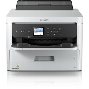 Epson WorkForce Pro WF-C5210 Desktop Inkjet Printer - Color - 34 ppm Mono / 34 ppm Color - 4800 x 1200 dpi Print - 330 She