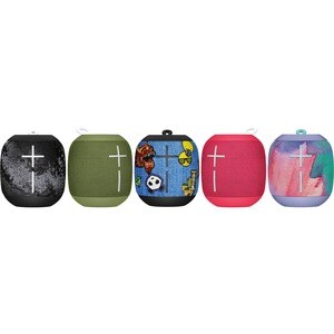 Ultimate Ears WONDERBOOM Portable Bluetooth Speaker System - Green - 90 Hz to 20 kHz - 360° Circle Sound - Battery Recharg