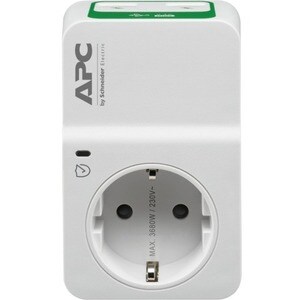 APC ESSENTIAL SURGEARREST 1 OUTLET 230V GERMANY 2 PORT USB C